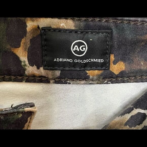 AG Farrah High Waist Skinny Jeans Leopard Print 27R - Picture 5 of 8